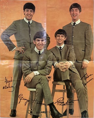Lot 564 - THE BEATLES - 1960S POSTERS.