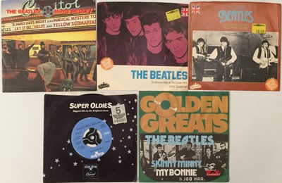 Lot 1145 - THE BEATLES - OVERSEAS PRESSING 7"/EPs