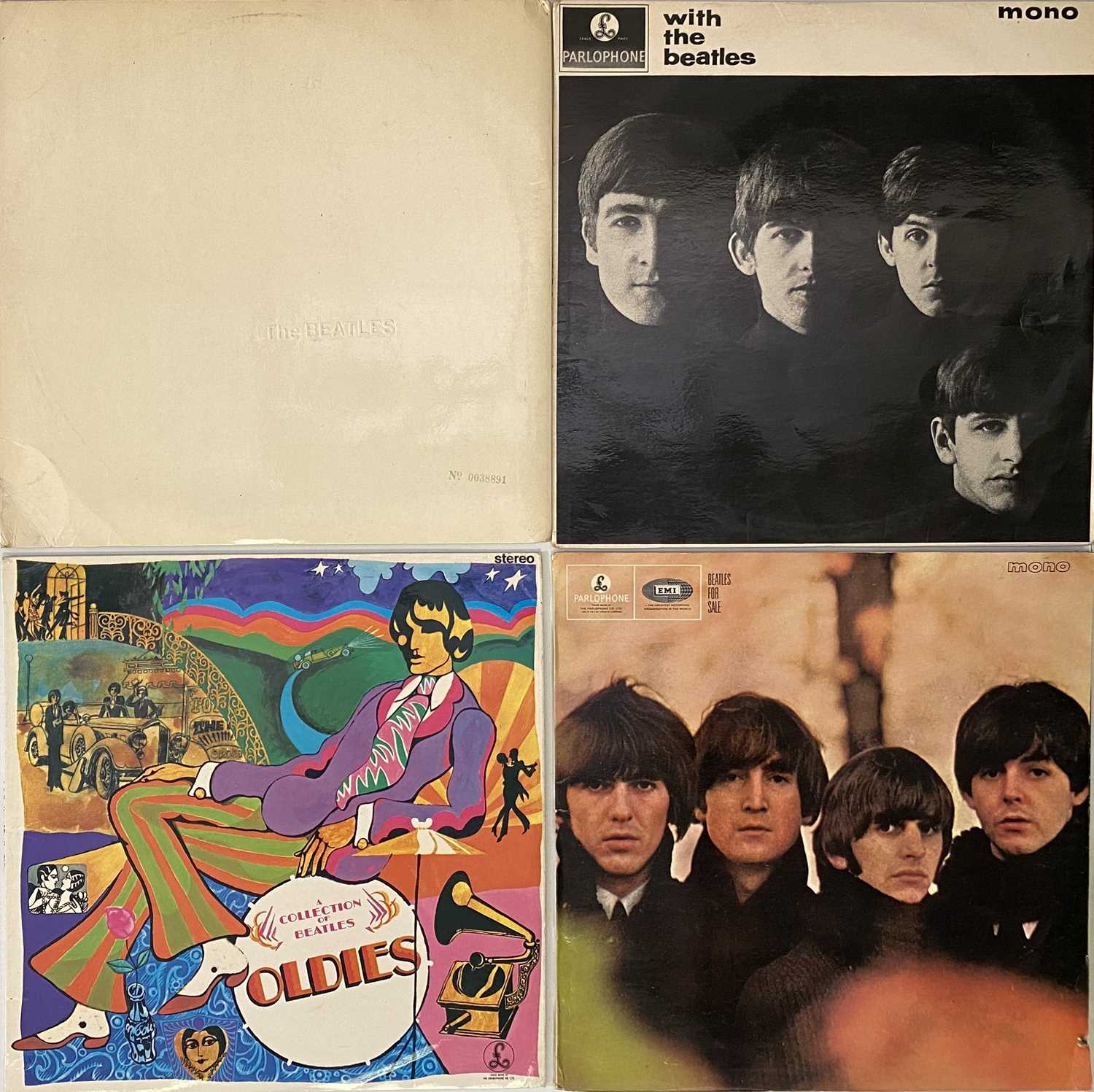 Lot 1156 - THE BEATLES - LPs