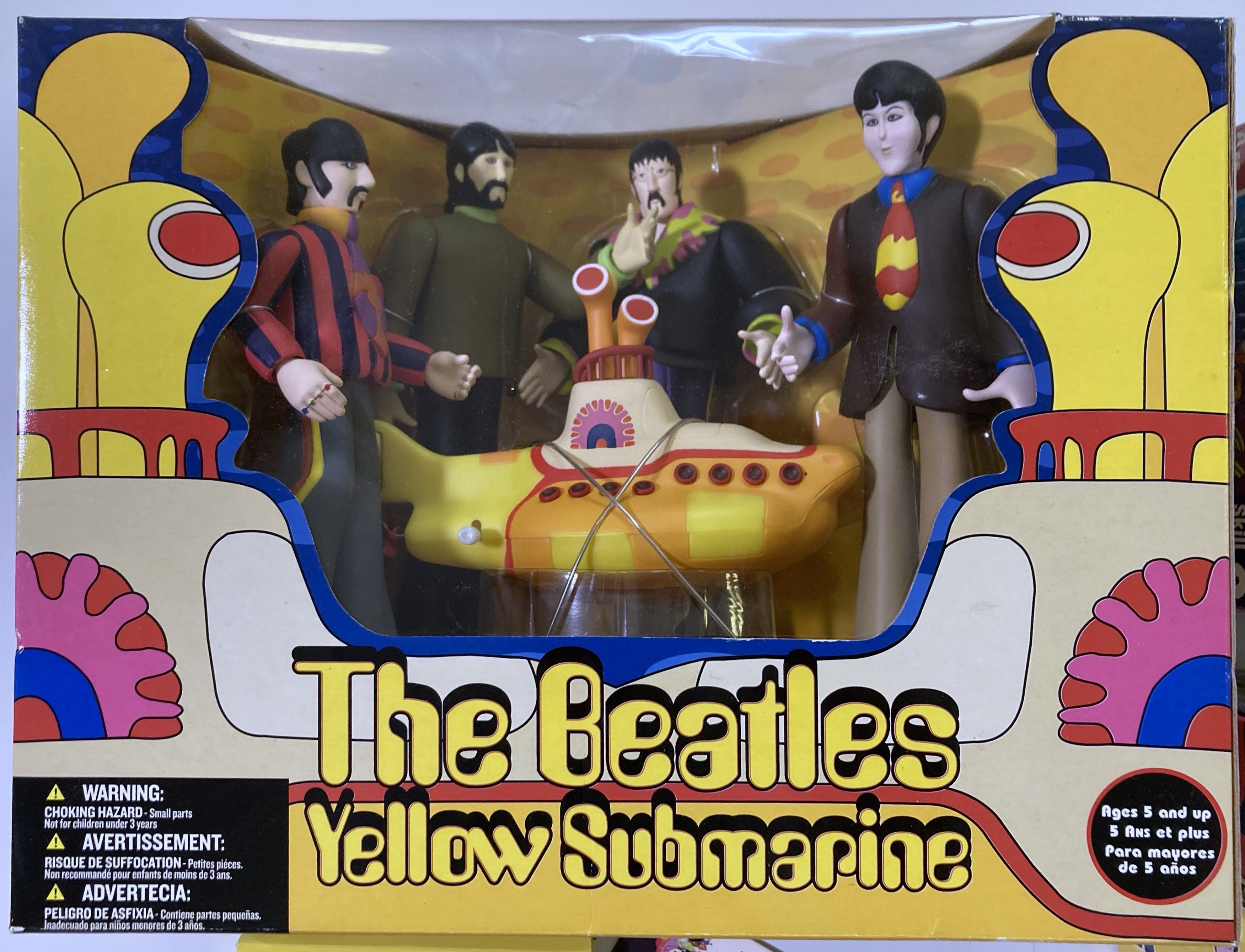 Lot 571 THE BEATLES YELLOW SUBMARINE COLLECTABLES.