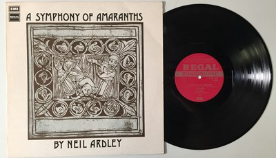 Lot 203 - NEIL ARDLEY - A SYMPHONY OF AMARANTHS LP (ORIGINAL UK PRESSING - EMI SLRZ 1028)