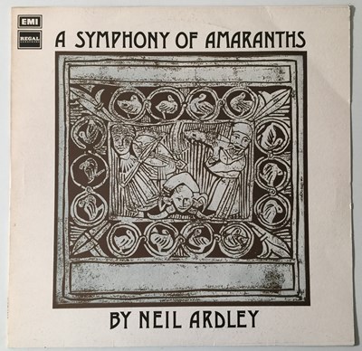 Lot 203 - NEIL ARDLEY - A SYMPHONY OF AMARANTHS LP (ORIGINAL UK PRESSING - EMI SLRZ 1028)