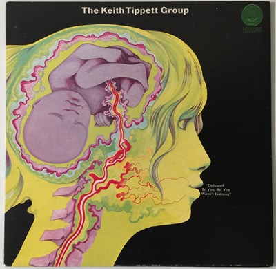 Lot 204 - KEITH TIPPETT GROUP - DEDICATED TO YOU LP (ORIGINAL UK VERTIGO SWIRL COPY - 6360 024)