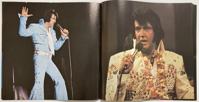 Lot 435 - ELVIS - RARE 1975 HILTON SOUVENIR MENU.