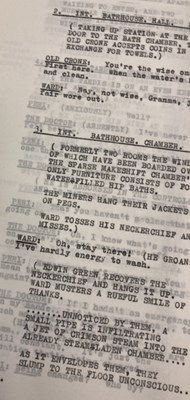 Lot 129 - DOCTOR WHO MARK OF THE RANI PART ONE & TWO ORIGINAL SCRIPT