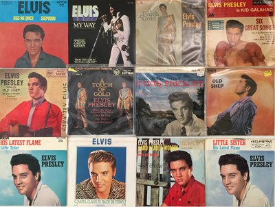 Lot 1196 - ELVIS PRESLEY - 7" / EP COLLECTION