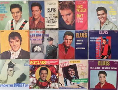 Lot 1196 - ELVIS PRESLEY - 7" / EP COLLECTION