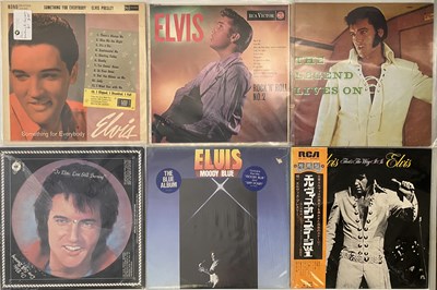 Lot 1214 - ELVIS PRESLEY - LP COLLECTION (WITH RARITIES!)