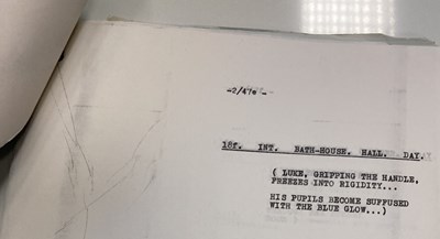 Lot 135 - DOCTOR WHO MARK OF THE RANI PART TWO ORIGINAL SCRIPT