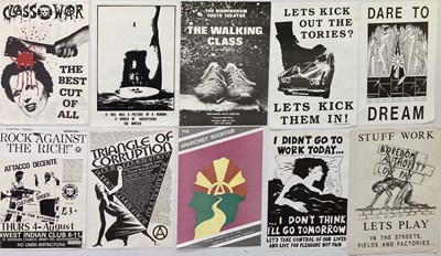 Lot 272 - COUNTER CULTURE - 1980S POSTERS INC CLASS WAR.