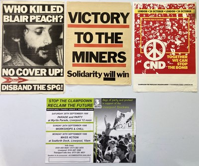 Lot 273 - COUNTER CULTURE POSTERS - 1980S.