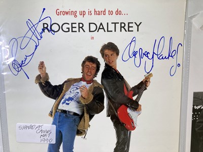 Lot 350 - ROGER DALTREY / KEMP BROTHERS.