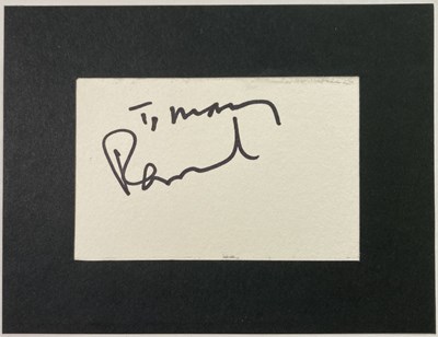 Lot 513 - PAUL MCCARTNEY - THE LYRICS BOOK WITH SIGNATURES BY PAUL MCCARTNEY / MULDOON.