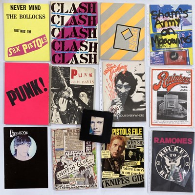 Lot 429 - PUNK BOOKS/SONGBOOKS WITH SOME RARE TITLES.