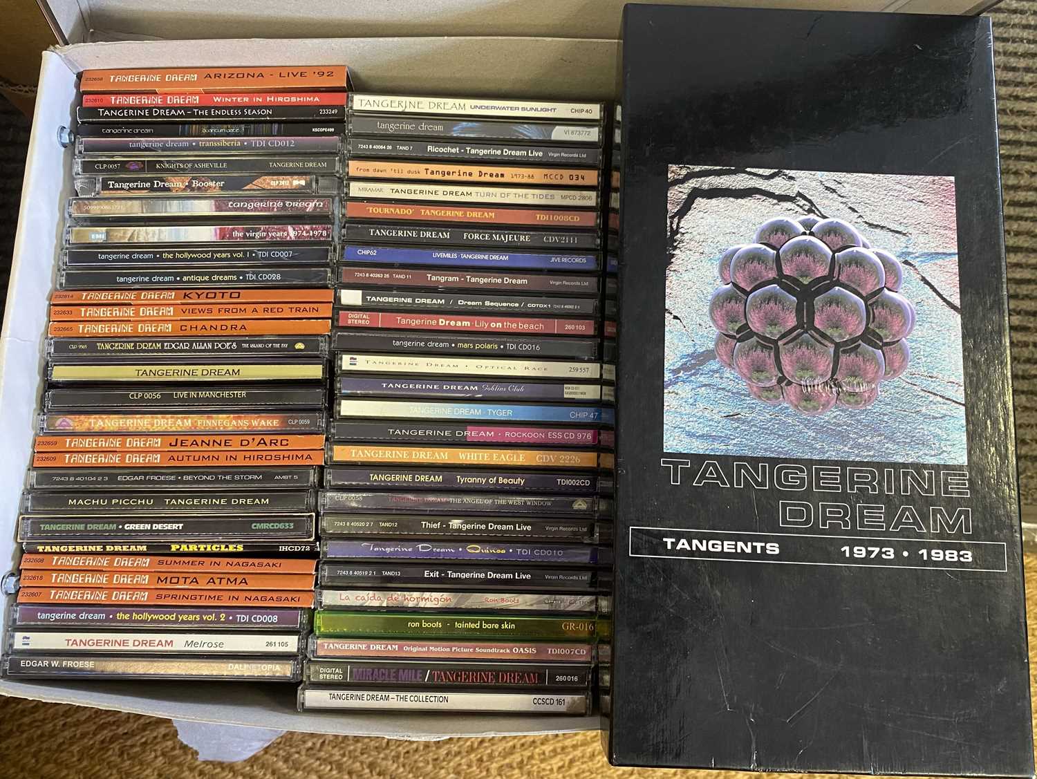 Lot 1250 - TANGERINE DREAM - CD COLLECTION