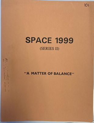 Lot 142 - SPACE 1999 ''A MATTER OF BALANCE'' SCRIPTS