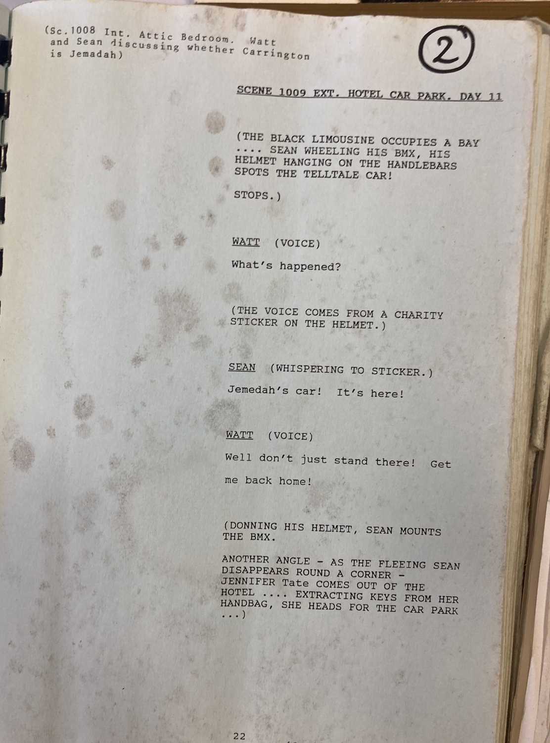 Circus Script Lot 143 - PIP AND JANE BAKER SCRIPTS FOR BBC