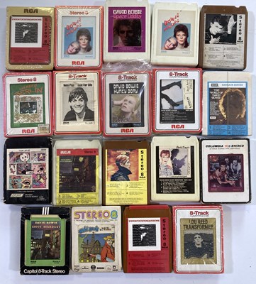 Lot 100 - DAVID BOWIE - 8 TRACK RELEASES.