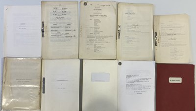 Lot 144 - DOCTOR WHO WRITERS PIP AND JANE BAKER ASSORTED SCRIPTS/SCREENPLAYS
