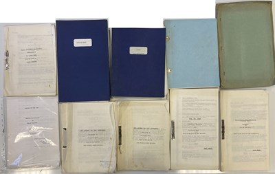 Lot 145 - DOCTOR WHO WRITERS PIP AND JANE BAKER ASSORTED SCRIPTS/SCREENPLAYS