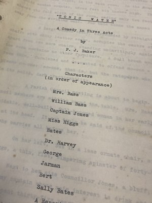 Lot 145 - DOCTOR WHO WRITERS PIP AND JANE BAKER ASSORTED SCRIPTS/SCREENPLAYS