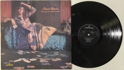 Lot 1 - DAVID BOWIE - THE MAN WHO SOLD THE WORLD LP (UK ORIGINAL 'DRESS SLEEVE' - 'TONNY' CREDIT - MERCURY 6338 041).