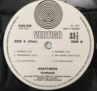 Lot 14 - KRAFTWERK - S/T LP (UK VERTIGO SWIRL - 6499 269)