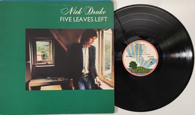 Lot 21 - NICK DRAKE - FIVE LEAVES LEFT LP (UK PINK-RIM - ISLAND ILPS 9105)