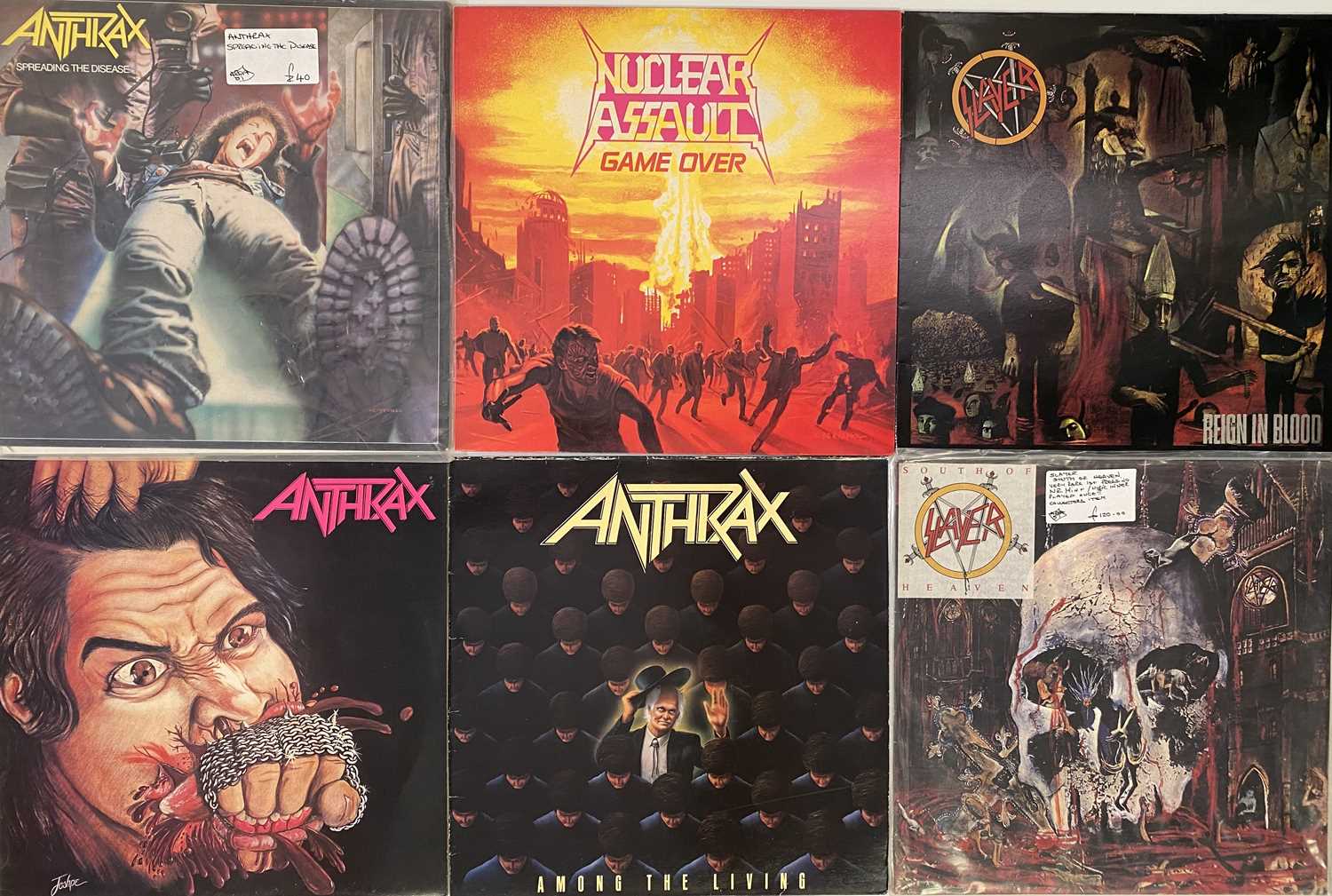 Lot 27 - HEAVY METAL - LP PACK