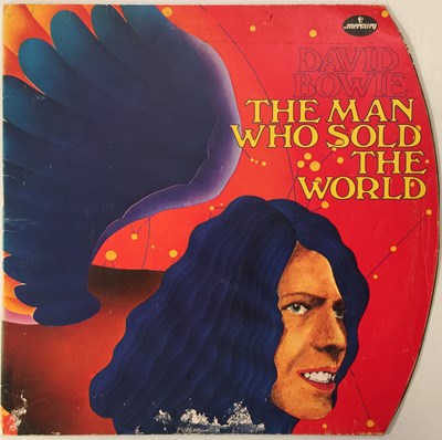 Lot 2 - DAVID BOWIE - THE MAN WHO SOLD THE WORLD LP - GERMAN 1972 (6338 041D)