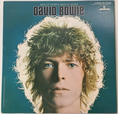Lot 7 - DAVID BOWIE - MAN OF WORDS/ MAN OF MUSIC LP (US ORIGINAL - MERCURY SR-61246)