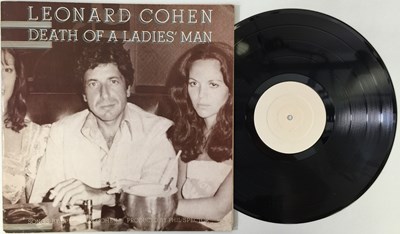 Lot 45 - LEONARD COHEN - DEATH OF A LADIES MAN LP (TEST PRESSING WITH PROOF SLEEVE)