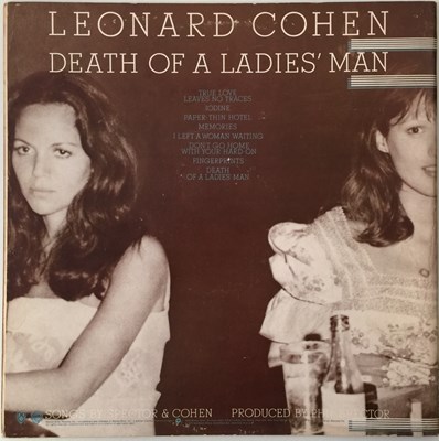 Lot 45 - LEONARD COHEN - DEATH OF A LADIES MAN LP (TEST PRESSING WITH PROOF SLEEVE)