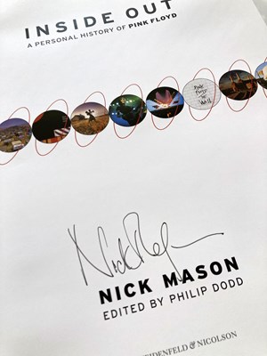 Lot 78 - GENESIS PUBLICATIONS - PINK FLOYD / NICK MASON - INSIDE OUT.