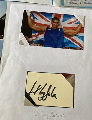 Lot 158 - SPORTS AUTOGRAPHS - BOXING WORLD CHAMPIONS PAST AND PRESENT