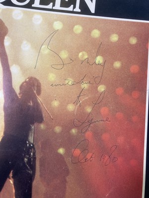 Lot 59 - QUEEN TOUR PROGRAMME SIGNED BY BRIAN MAY