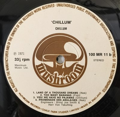 Lot 61 - CHILLUM - S/T LP (UK PROG - MUSHROOM 100MR11)