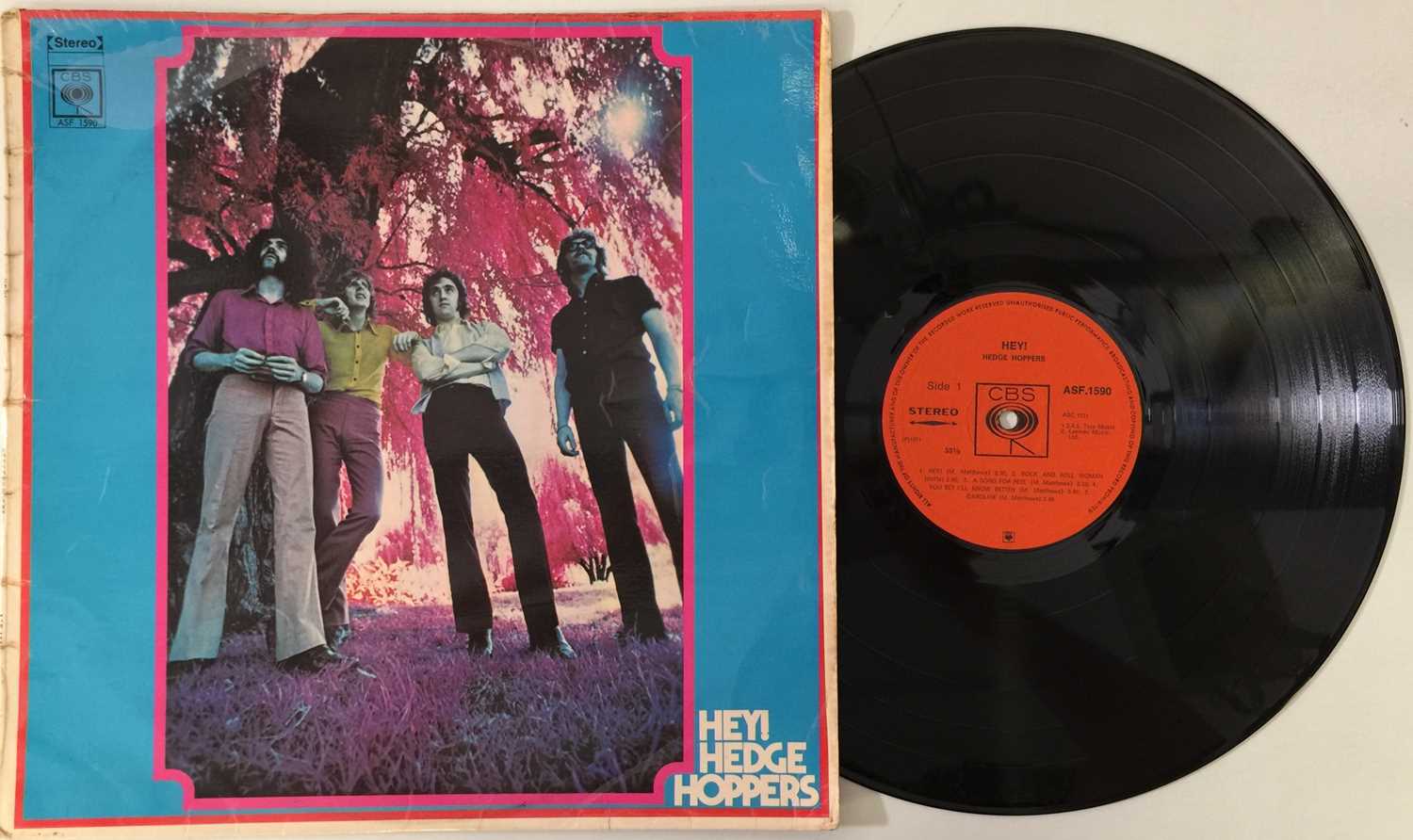 Lot 63 - HEDGE HOPPERS - HEY! LP (UK BEAT - SOUTH
