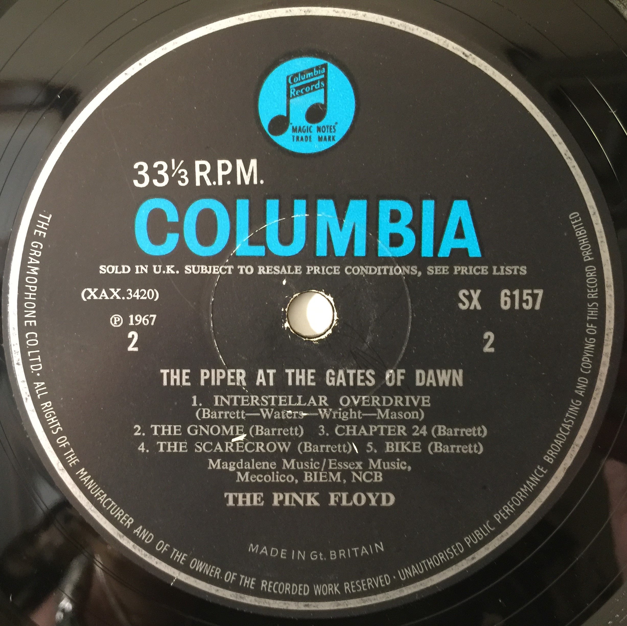 Lot 144 - Pink Floyd - The Piper At The Gates Of Dawn