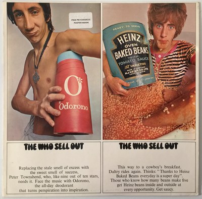 Lot 73 - THE WHO - THE WHO SELL OUT LP (UK ORIGINAL WITH POSTER - TRACK 612 002)