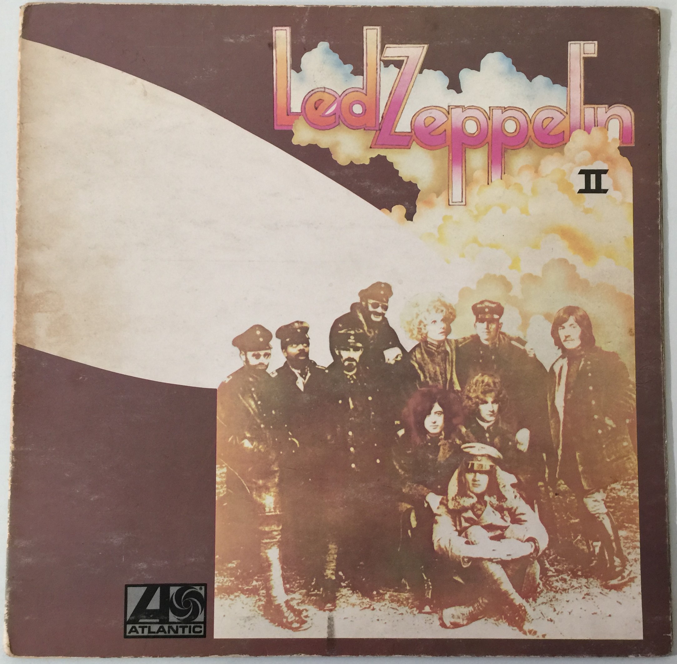 Lot 76 - LED ZEPPELIN - II LP (PLUM/ RED - WRECK