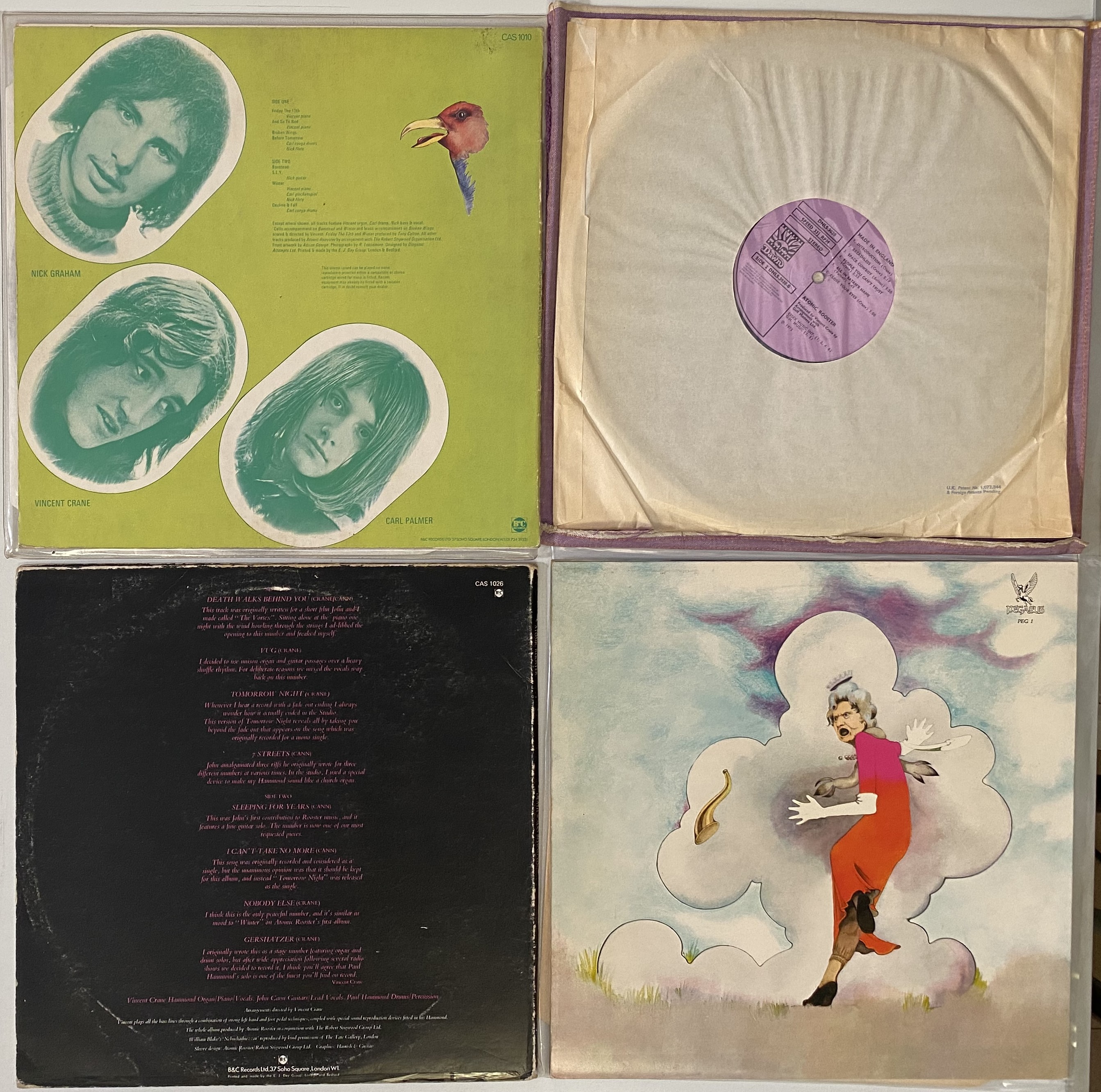Lot 86 - ATOMIC ROOSTER - LP RARITIES
