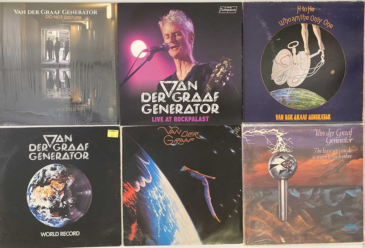 Lot 87 - VAN DER GRAAF GENERATOR - LP PACK