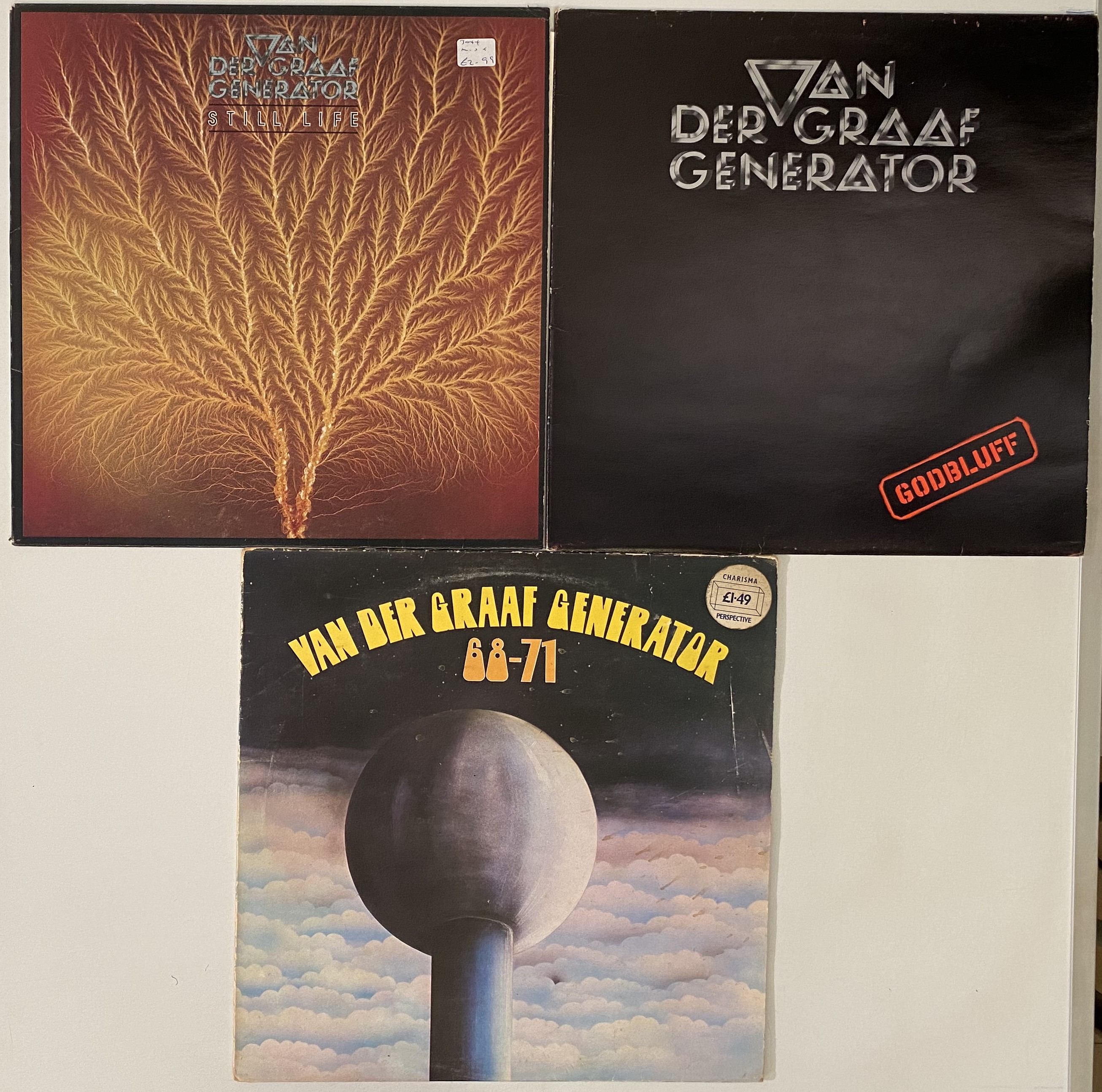 Lot 87 - VAN DER GRAAF GENERATOR - LP PACK