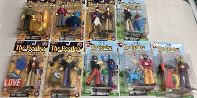 Lot 467 - THE BEATLES YELLOW SUBMARINE MCFARLANE TOYS.