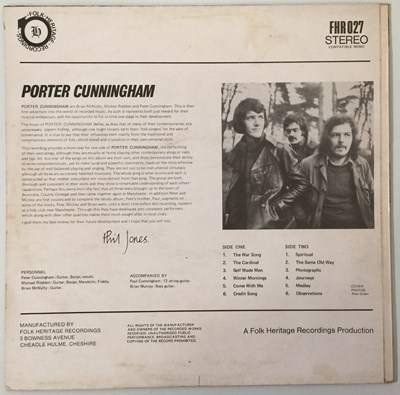 Lot 90 - PORTER CUNNINGHAM - OBSERVATIONS LP (RARE FOLK - UK OG - FHR027)