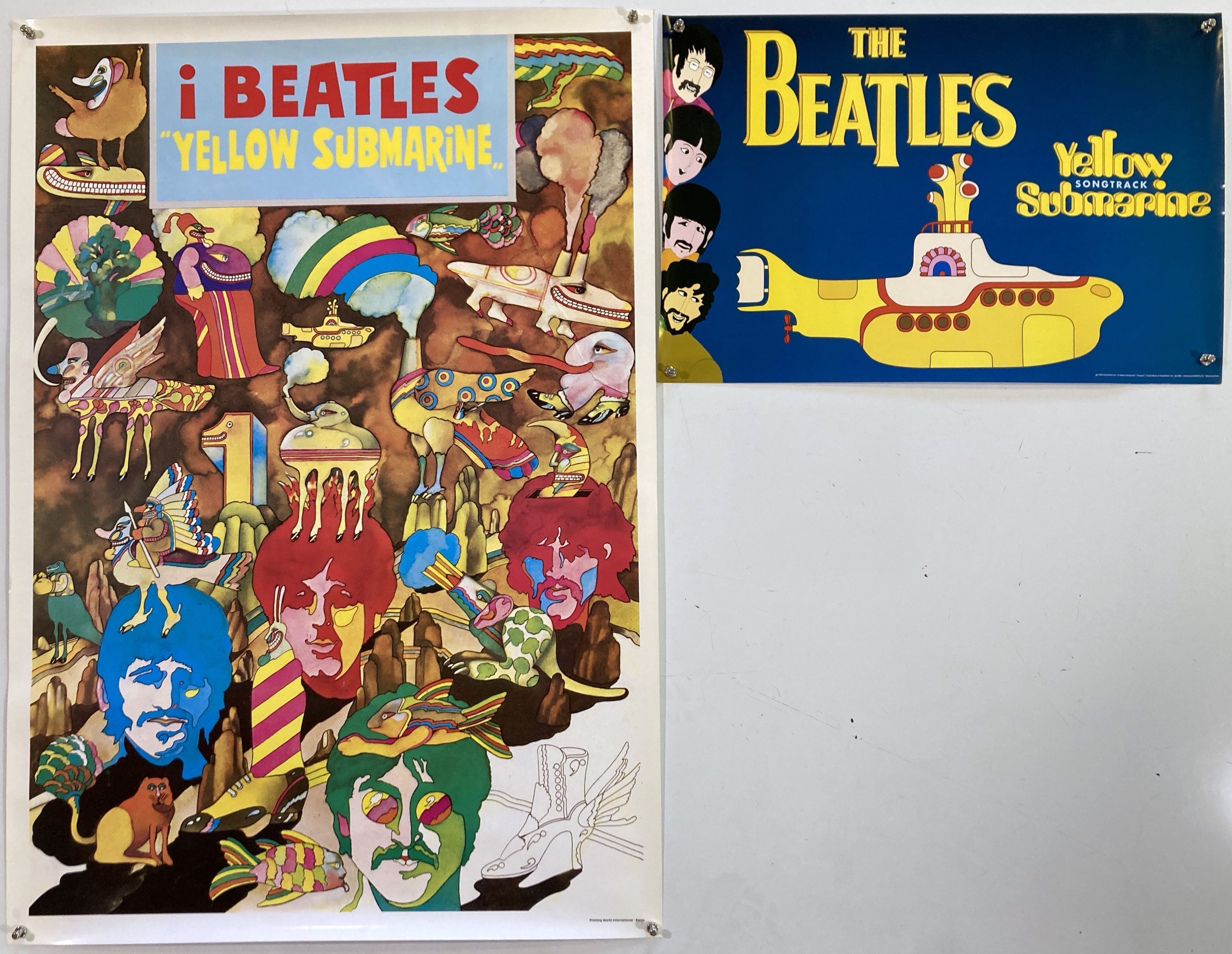 Lot 474 The Beatles Yellow Submarine Promo Posters 9977