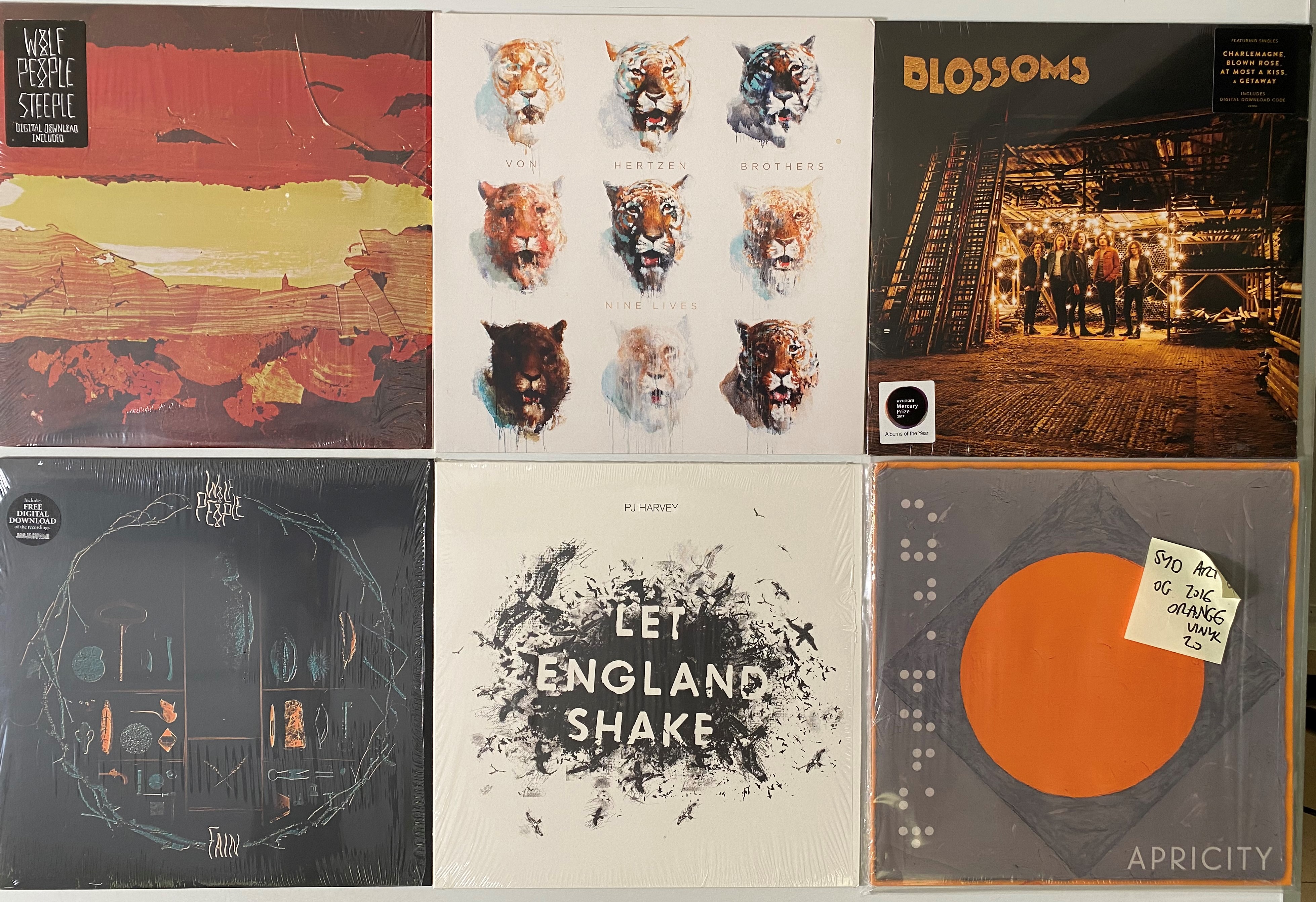 Lot 107 - MODERN INDIE/ ALT/ SINGER-SONGWRITER LPs