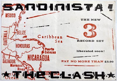 Lot 430 - PUNK PROMO ITEMS - SEX PISTOLS / THE CLASH.