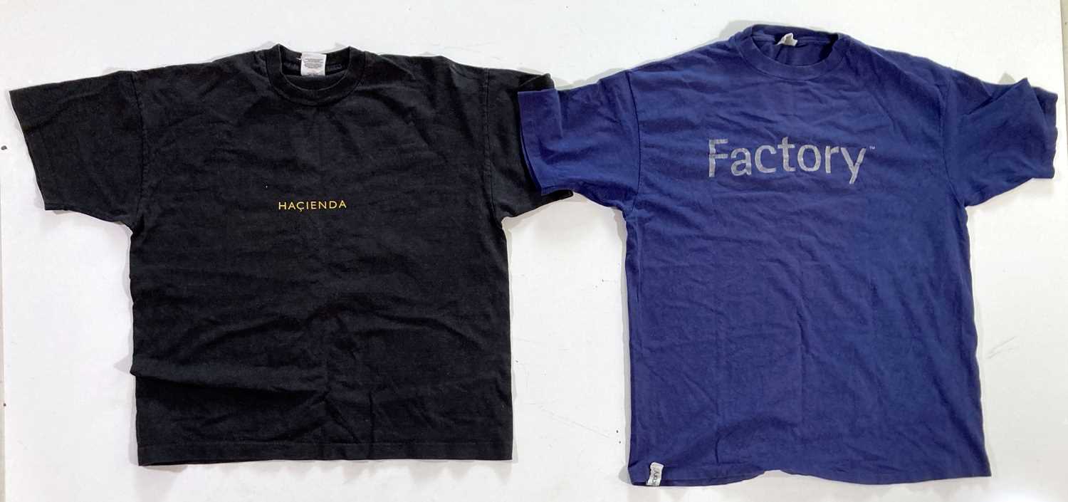 Lot 366 - ORIGINAL HACIENDA / FACTORY T-SHIRTS.